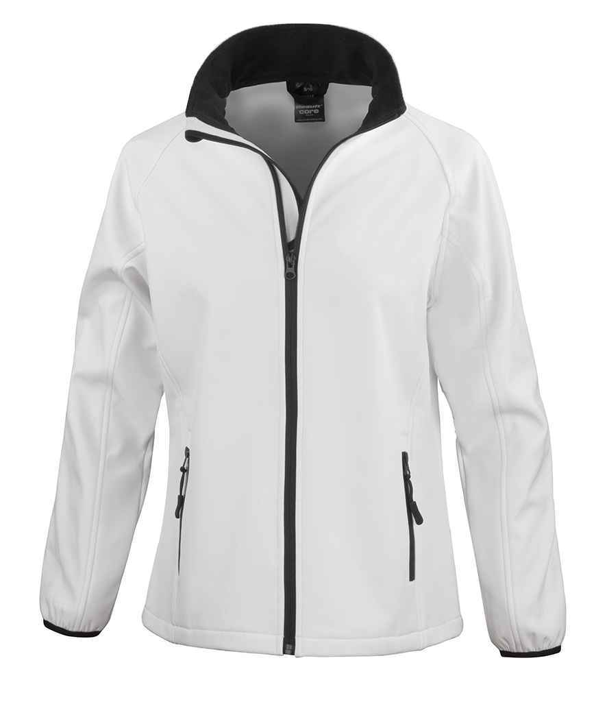 Result Core Ladies Soft Shell Jacket - Result Core Ladies Printable Soft Shell Jacket