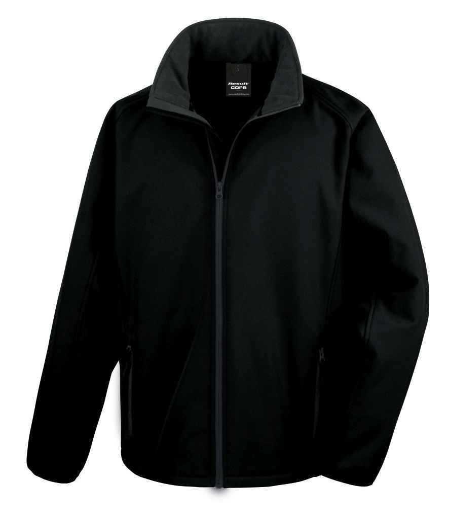 Result Core Printable Soft Shell Jacket - Durable & Customisable Outerwear