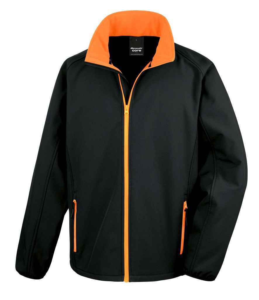 Result Core Printable Soft Shell Jacket - Durable & Customisable Outerwear