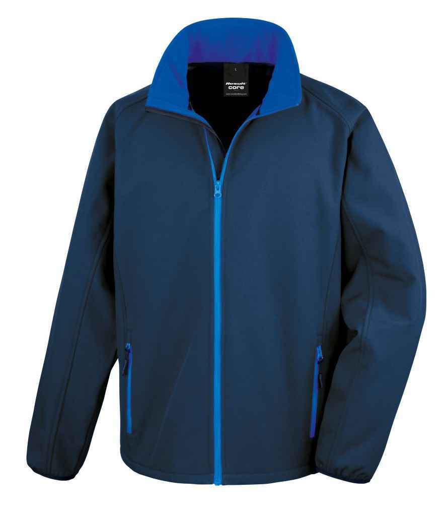 Result Core Printable Soft Shell Jacket - Durable & Customisable Outerwear