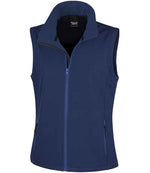 Ladies Soft Shell Bodywarmer - Result Core Ladies Printable Soft Shell Bodywarmer