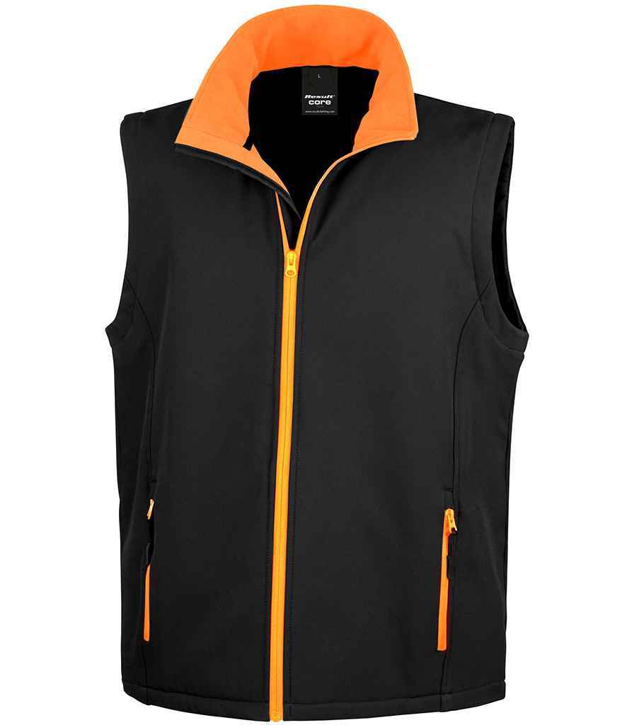 Result Core Printable Soft Shell Bodywarmer for Custom Branding in Ireland