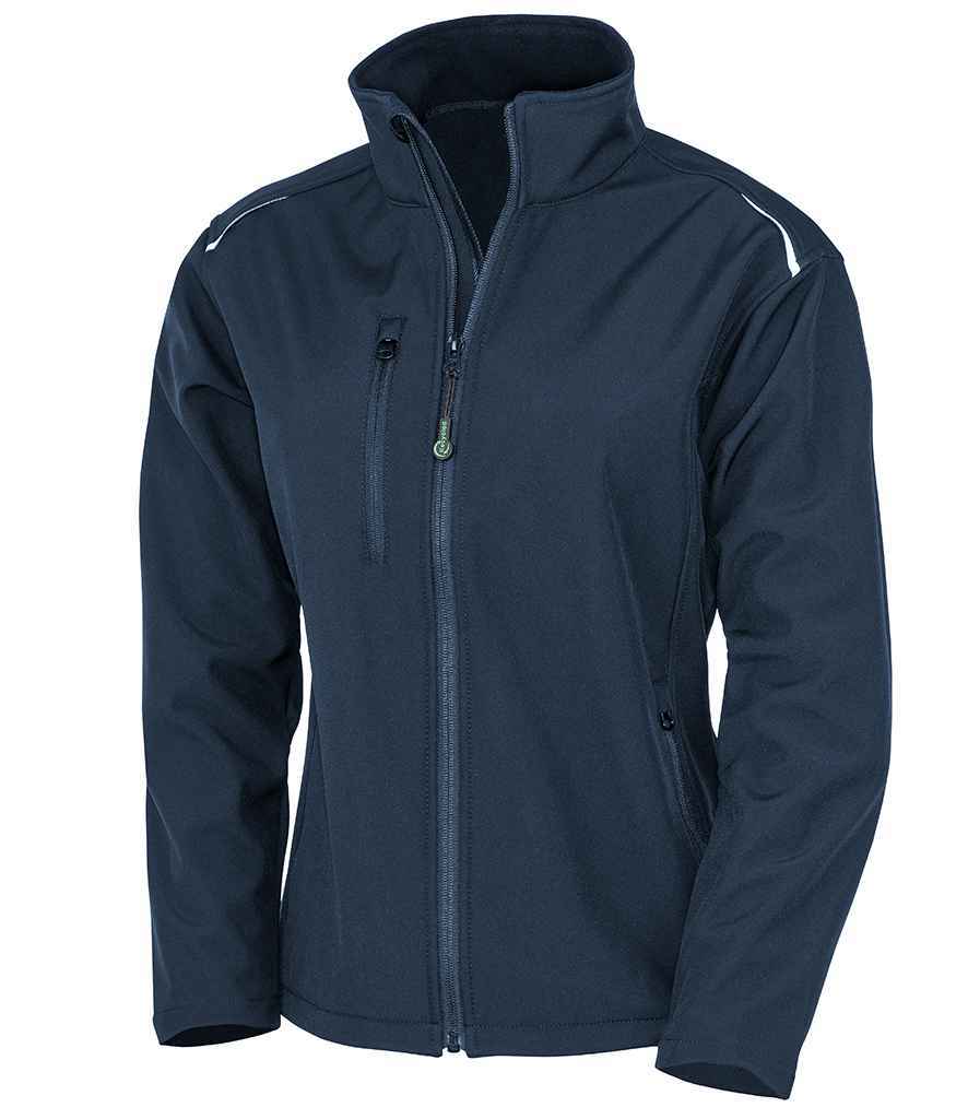 Result Recycled Ladies Soft Shell Jacket - Result Recycled Ladies Three Layer Printable Soft Shell Jacket