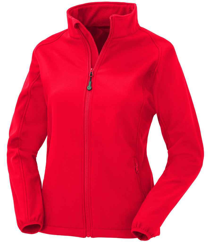 Result Recycled Ladies Soft Shell Jacket - Result Recycled Ladies Printable Soft Shell Jacket