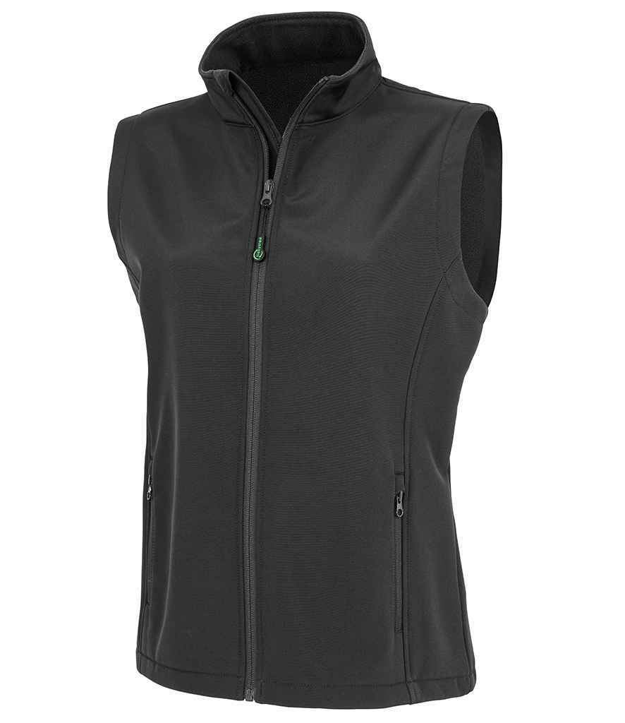 Result Recycled Ladies Soft Shell Bodywarmer - Result Recycled Ladies Printable Soft Shell Bodywarmer