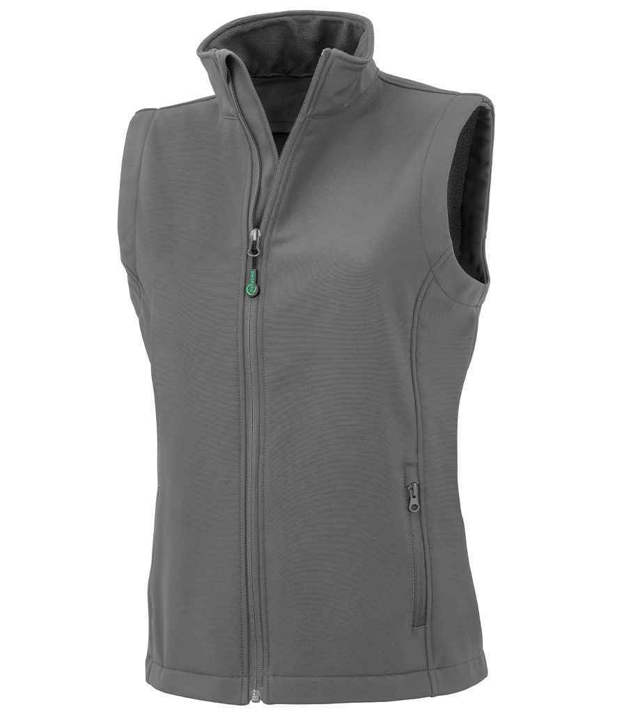 Result Recycled Ladies Soft Shell Bodywarmer - Result Recycled Ladies Printable Soft Shell Bodywarmer