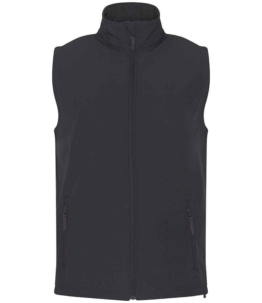 Pro RTX Pro Two Layer Soft Shell Gilet – Durable and Stylish Outerwear for Irish Businesses Charcoal 3XL