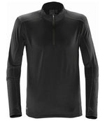 Stormtech Pulse Fleece Pullover Zip Neck Top – Comfortable and Durable Activewear Black/Carbon 5XL