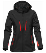 Stormtech Ladies Matrix System 3-in-1 Jacket – Durable Waterproof Outerwear Black/Bright Red XXL