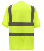 Yoko Hi-Vis Short Sleeve T-Shirt for Safety and Visibility