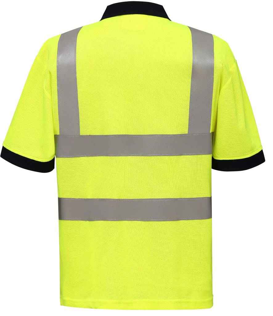 Yoko Hi-Vis Polo Shirt – High Visibility Safety Wear for Irish Businesses