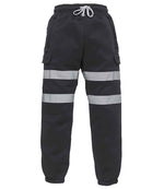 Yoko Hi-Vis Jog Pants – Durable Safety Workwear Black 3XL