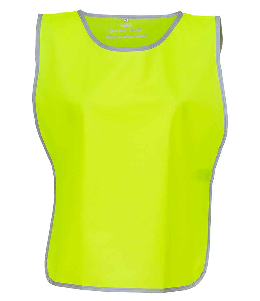 Yoko Hi-Vis Reflective Border Tabard – Durable High Visibility Safety Wear Yellow L/XL