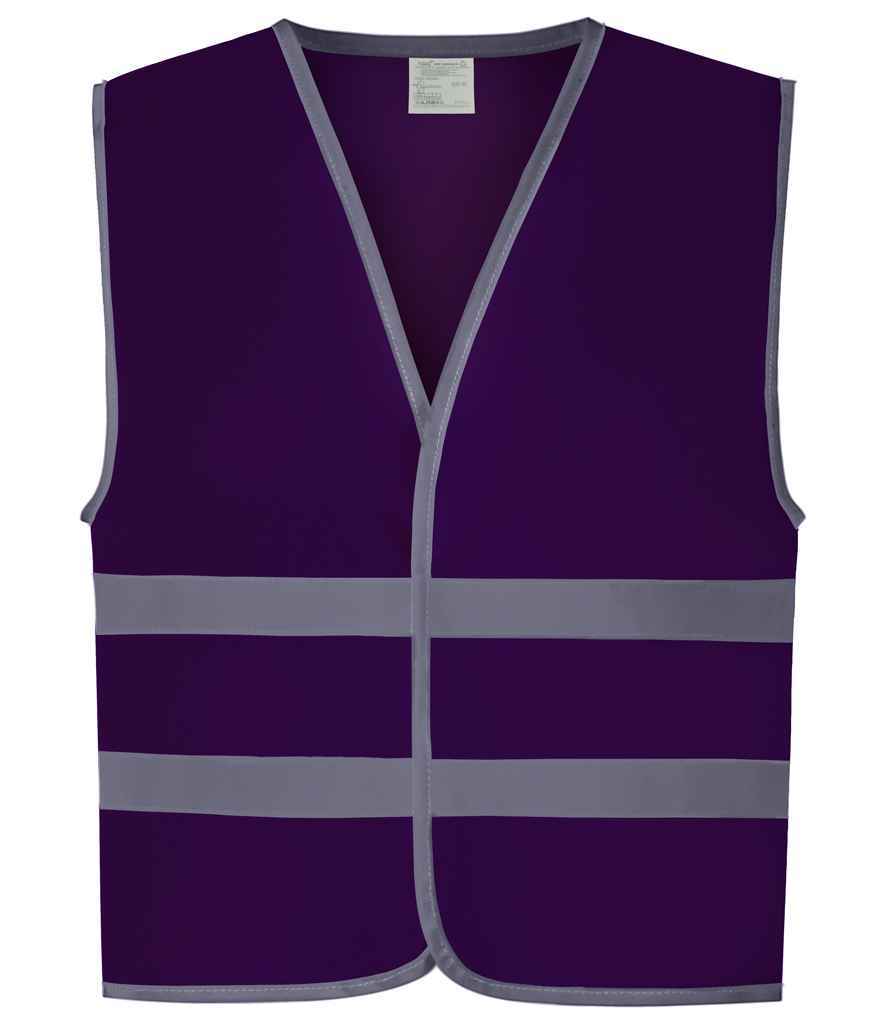 Yoko Kids Hi-Vis Two Band Waistcoat – Safety and Visibility for Children