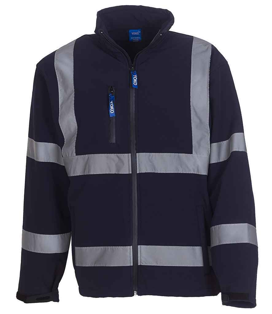 Yoko Hi-Vis Soft Shell Jacket – Durable Safetywear for Irish Businesses