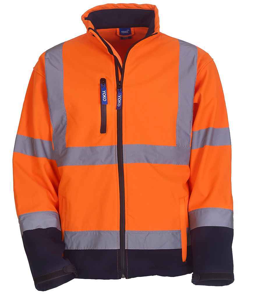 Yoko Hi-Vis Soft Shell Jacket – Durable Safetywear for Irish Businesses