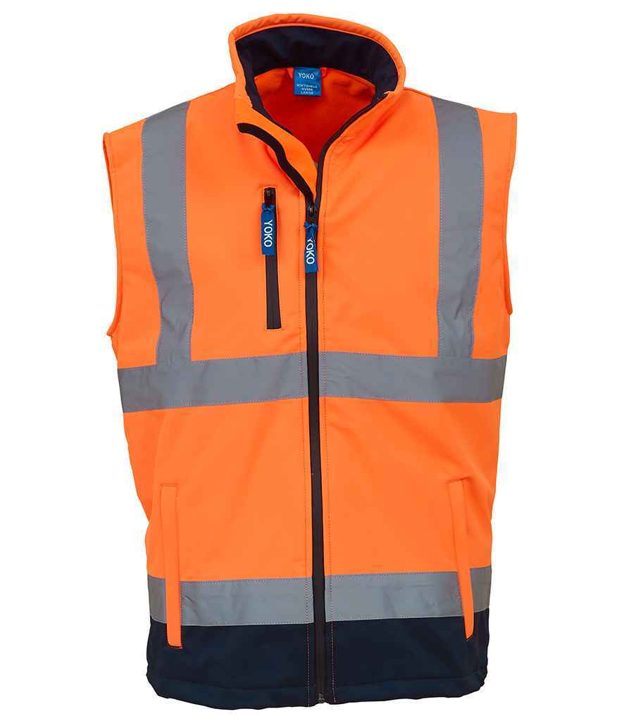 Yoko Hi-Vis Soft Shell Gilet - Durable Safetywear for Irish Businesses