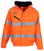 Yoko Fontaine Flight Jacket - Durable High Visibility Safety Jacket by YOKO Orange 3XL