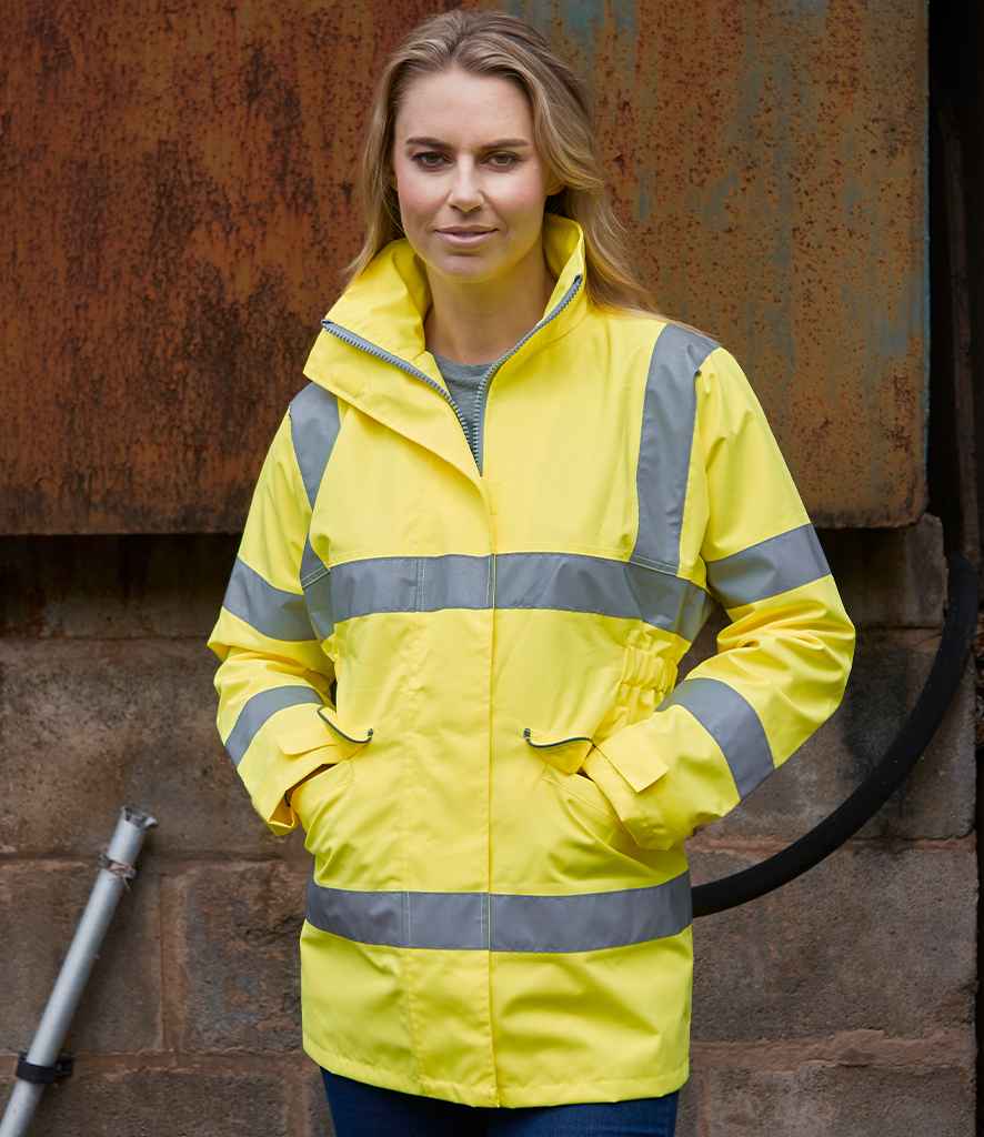 Yoko Ladies Hi-Vis Executive Jacket – High Visibility Safety Wear