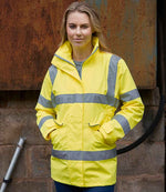 Yoko Ladies Hi-Vis Executive Jacket – High Visibility Safety Wear