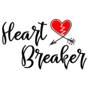 Heart Breaker - Square Keyring Design