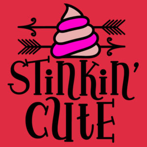 Stickin' Cute - Softstyle™ long sleeve t-shirt Design