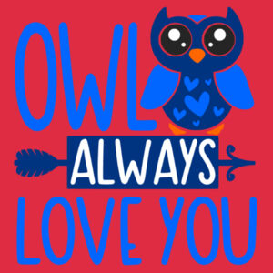 Owl always love you - Softstyle™ long sleeve t-shirt Design