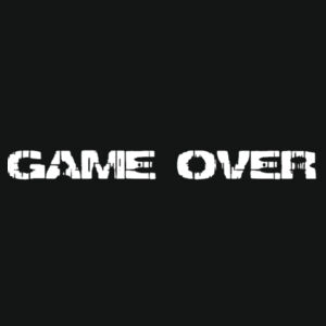 Game Over  - Varsity Hoodie Design