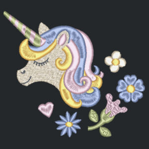 Cute Unicorn - Softstyle™ women's v-neck t-shirt Design