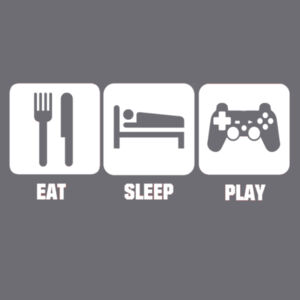 Eat, Sleep, Play Playstation - Baseball hoodie Design
