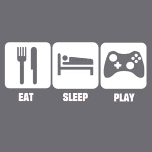 Eat, Sleep, Play xbox - Baseball hoodie Design