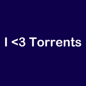 I heart torrents - Varsity Hoodie Design