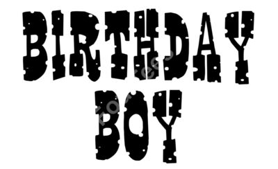 Birthday Boy Cowboy