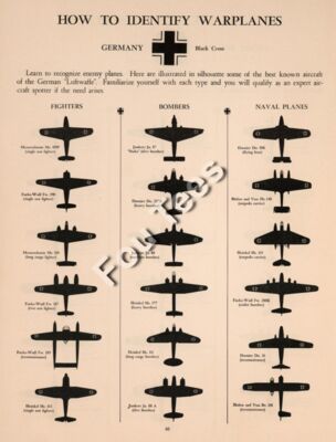 Identify Warplanes Germany