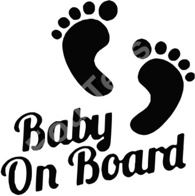 Baby On Board Feet