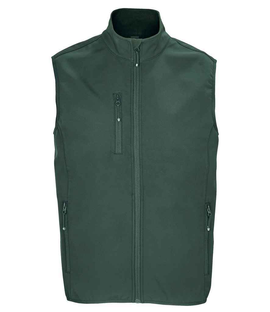 SOL'S Falcon Recycled Soft Shell Bodywarmer for Bulk Orders in Ireland