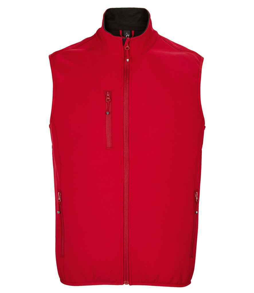 SOL'S Falcon Recycled Soft Shell Bodywarmer for Bulk Orders in Ireland