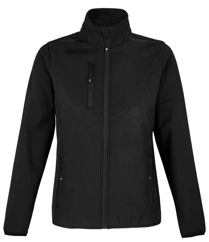Ladies recycled soft shell jacket - SOL'S Ladies Falcon Recycled Soft Shell Jacket