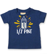 1/2 Pint t-shirt in navy