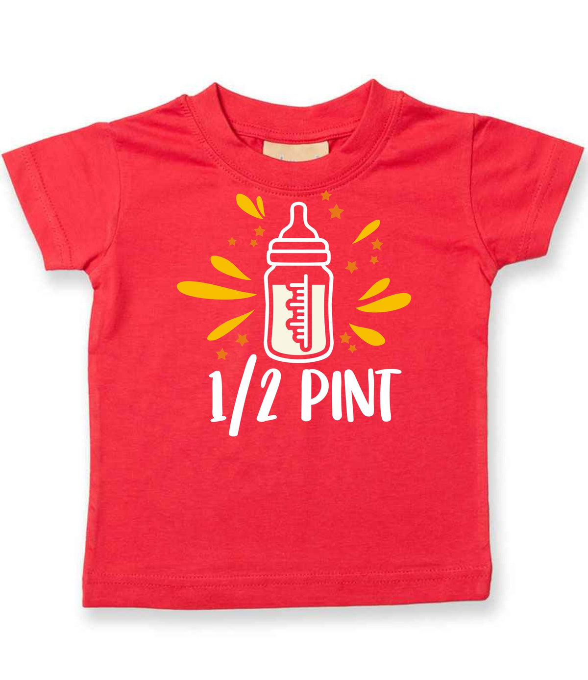 1/2 Pint t-shirt in red