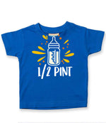 1/2 Pint t-shirt in royal blue