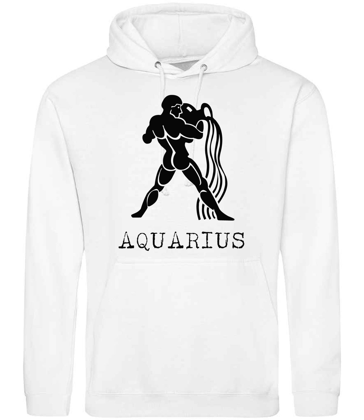 Aquarius hoodie in arctic white