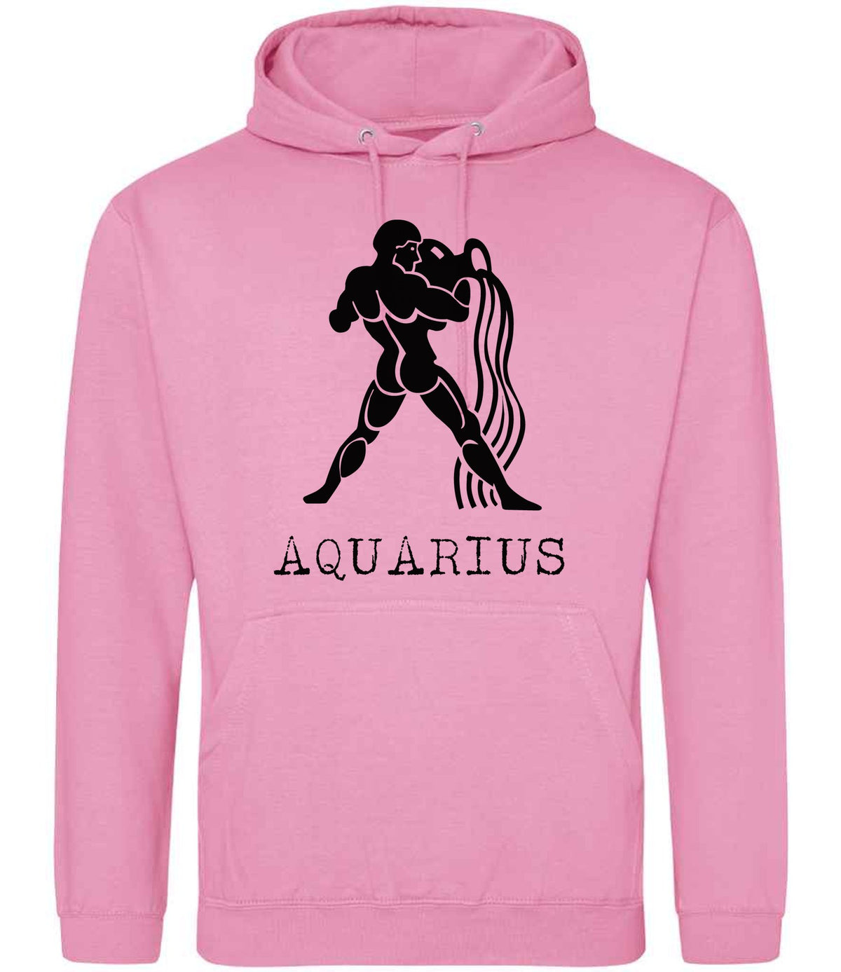 Aquarius hoodie in candyfloss pink