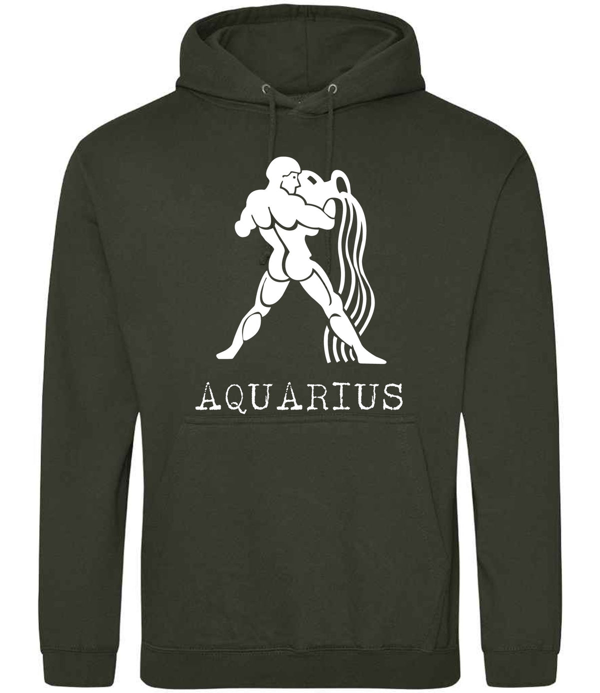 Aquarius hoodie in combat green