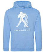 Aquarius hoodie in cornflower blue