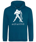 Aquarius hoodie in deep sea blue