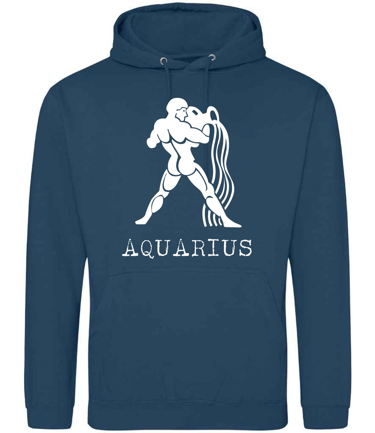 Aquarius hoodie in ink blue