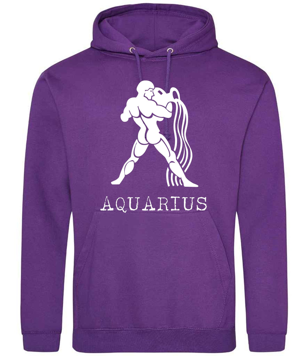 Aquarius hoodie in purple