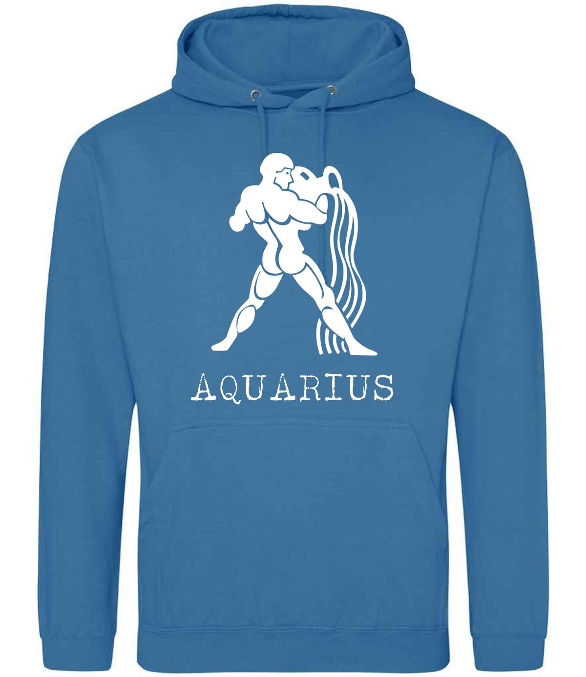 Aquarius hoodie in sapphire blue