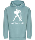 Aquarius hoodie in seafoam